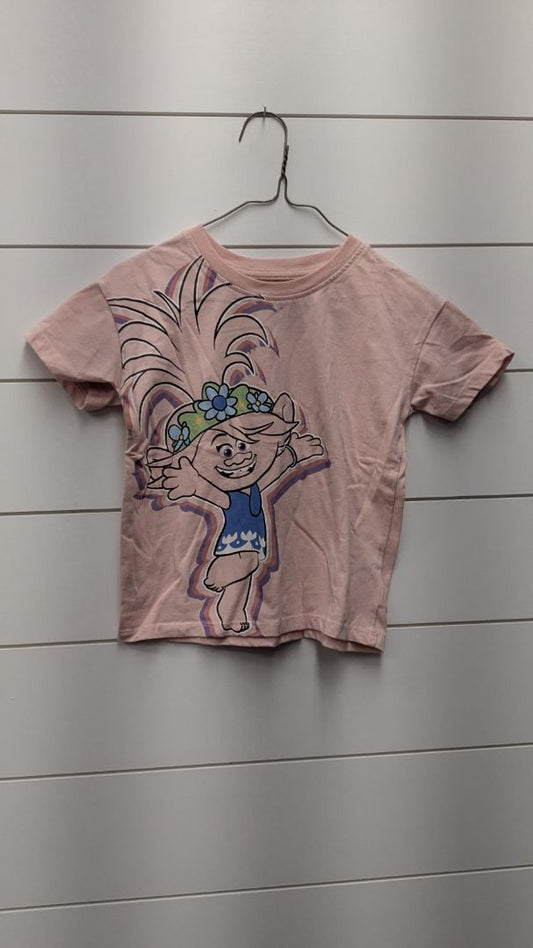 Trolls Short Sleeve - 4t
