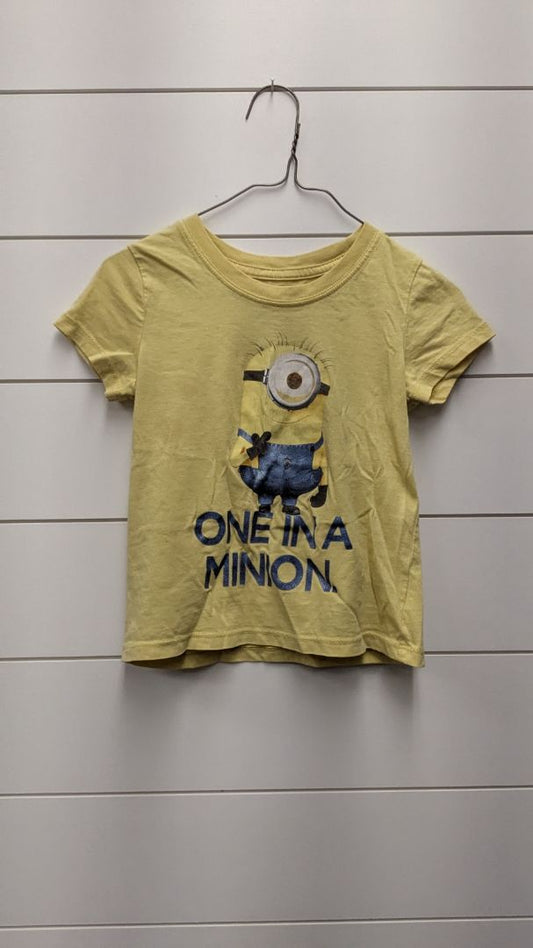 Despicable Me Minion Short Sleeve - 5t