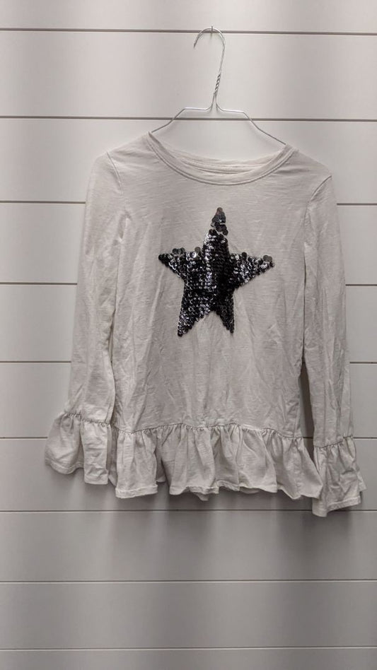 Cat & Jack Sequin Star Long Sleeve - 12