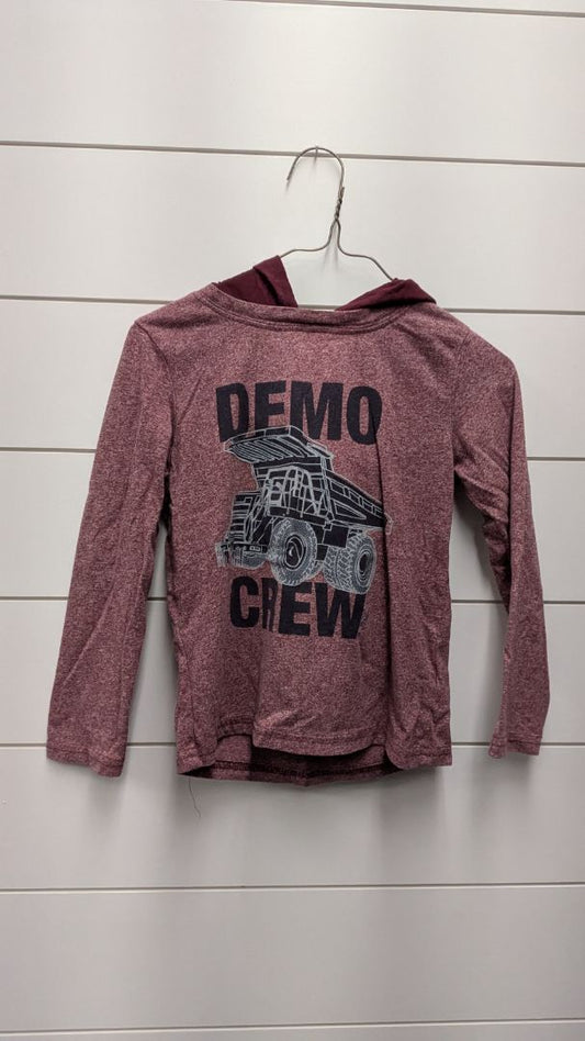The Children's Place Tractor Hooded Long Sleeve - 3t