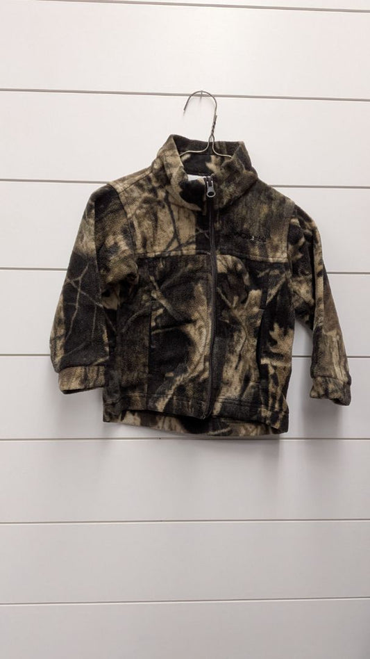 Columbia Camo Zip-Up Jacket - 3t