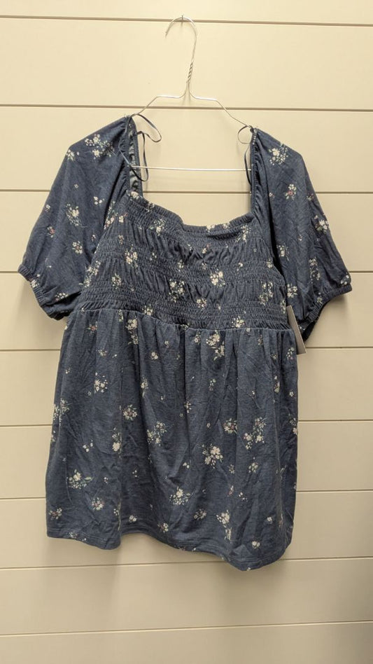 A Glow Maternity Floral Off the Shoulder Top NWT - M