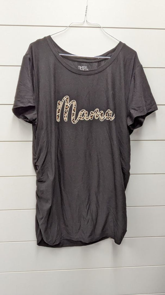 Time and Tru Maternity "Mama" Short Sleeve - L