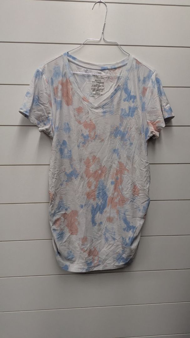 Time and Tru Maternity Tye-Dye Short Sleeve - S