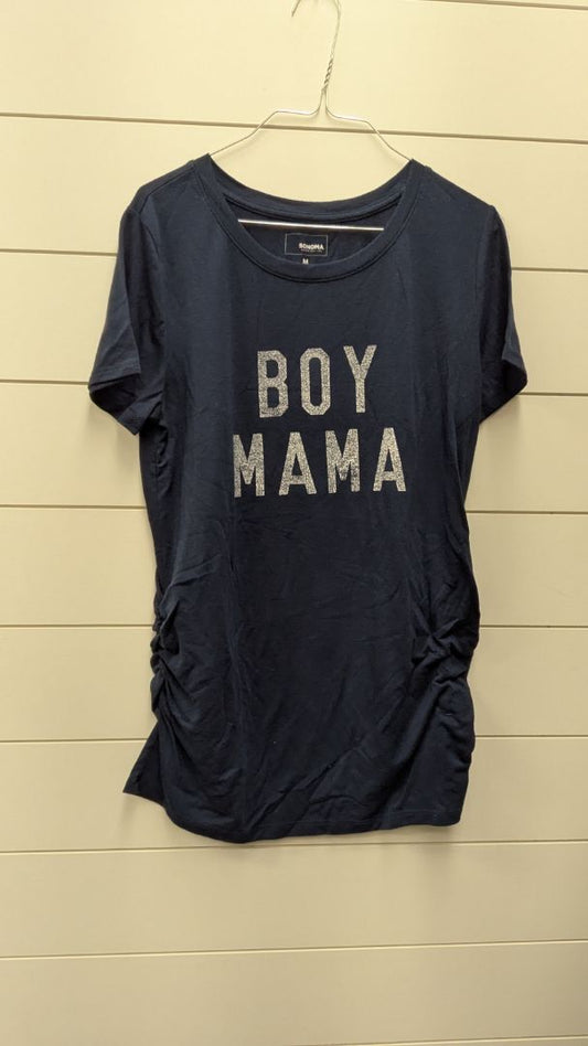 Sonoma Maternity "Boy Mama" Short Sleeve - M