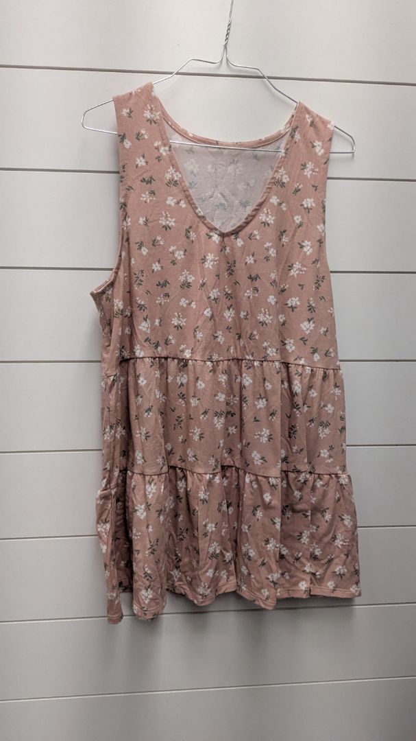 A Glow Maternity Floral Tank Top - M