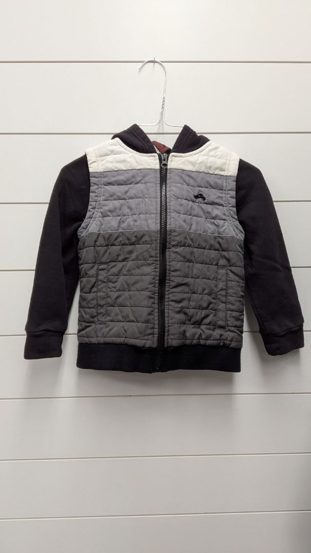 Hawk Hooded Zip-Up Jacket - 4t