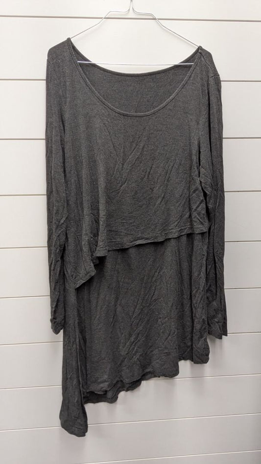 Long Sleeve Maternity Dress - L