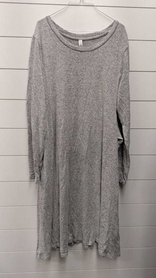 Latched Mama Long Sleeve Maternity Dress - L