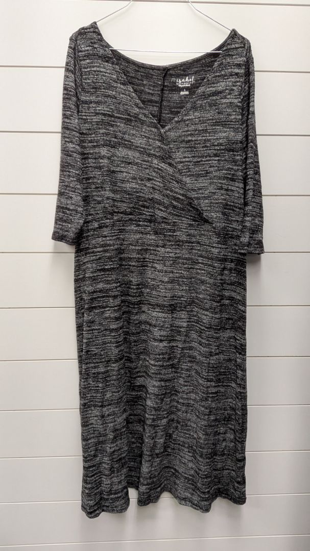 Isabel Long Sleeve Maternity Dress - L