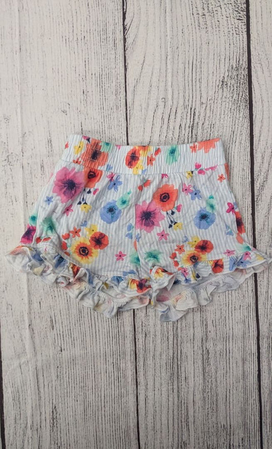 Garanimals Floral Ruffle Shorts - 2t