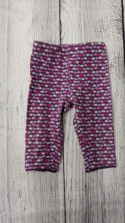 Carters Butterfly Leggings - 12mo