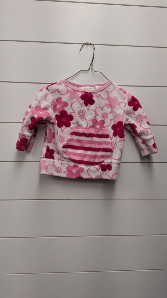 KoalaKids Floral Fleece Long Sleeve - 12mo