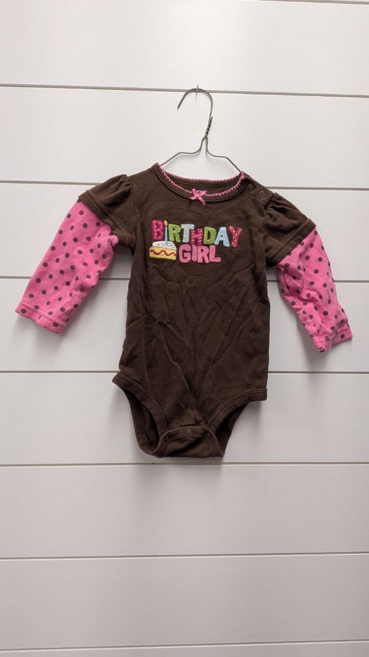 Carters "Birthday Girl" Long Sleeve - 12mo