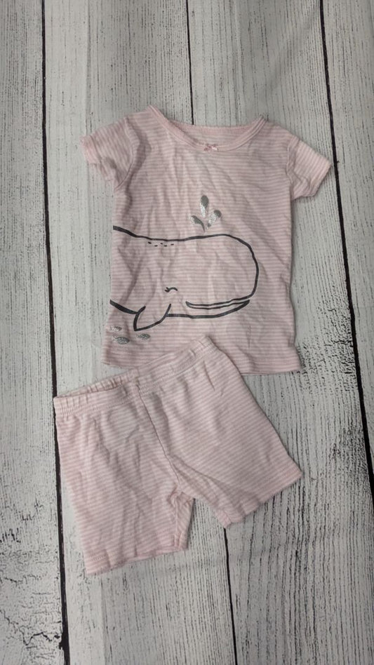 Carters Whale Pajama Set - 12mo