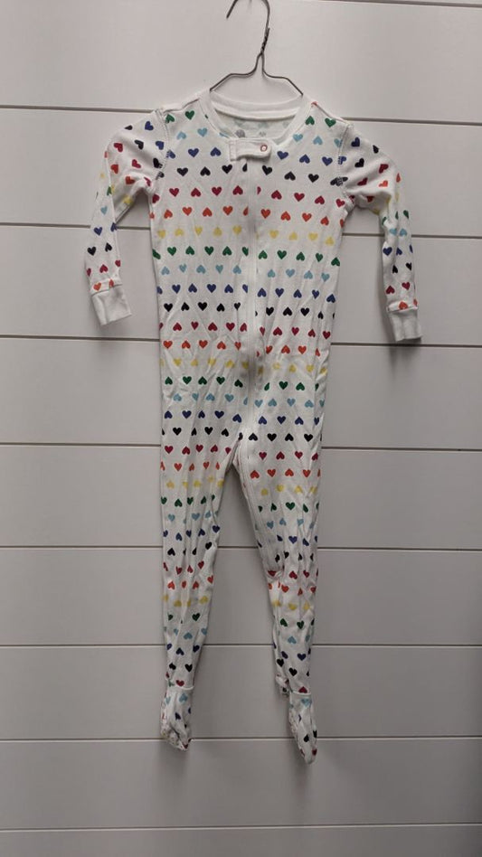 PRIMARY Rainbow Heart Pajamas - 24mo