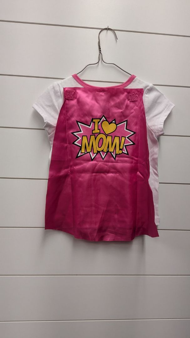 Funstuff "Mom is my Superhero" Short Sleeve NWT - 4t