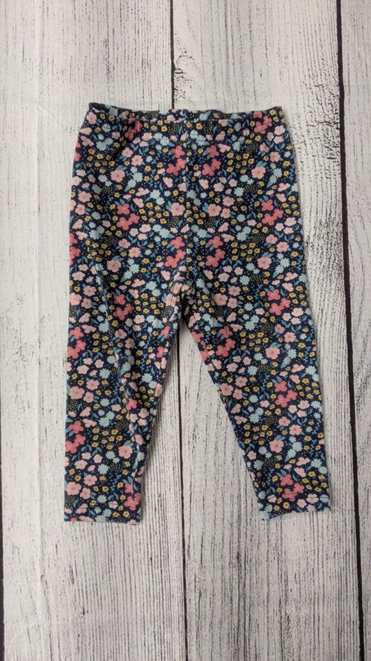 Carters Floral Leggings - 18mo
