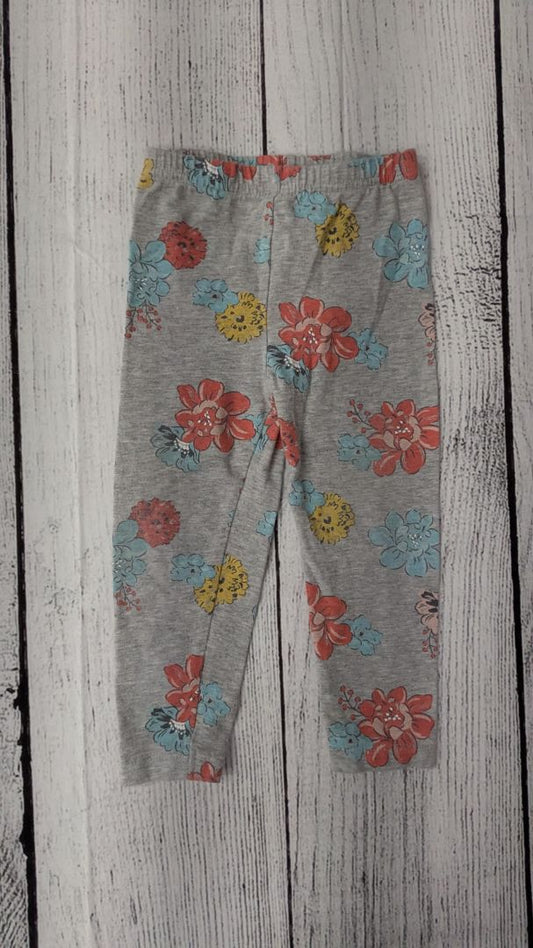 Carters Floral Leggings - 18mo