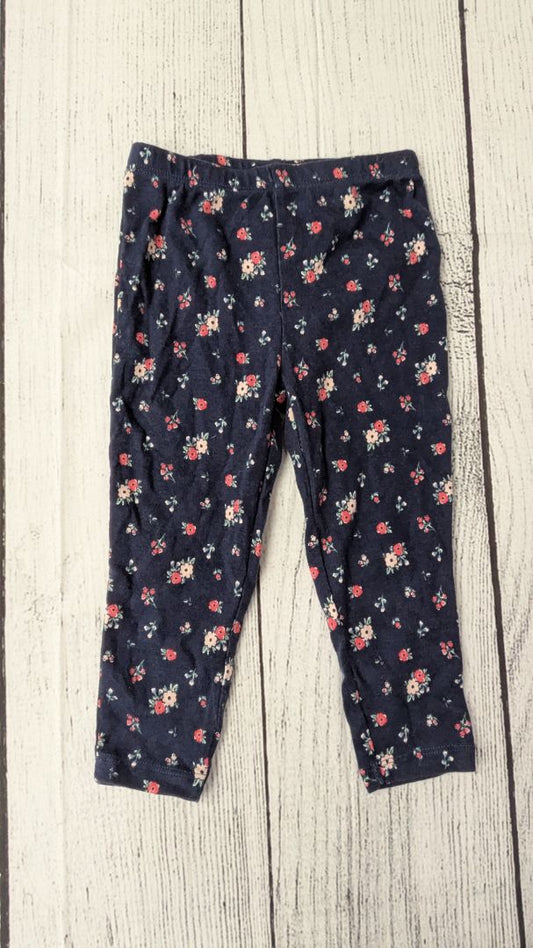 Carters Floral Leggings - 18mo