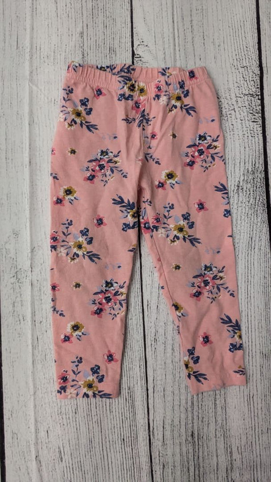 Carters Floral Leggings - 18mo