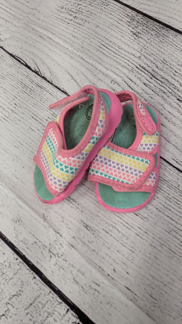 Wonder Nation Heart Sandals - 3