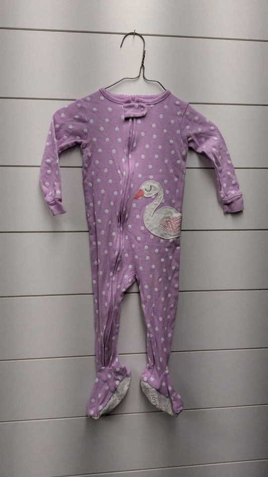 Carters Swan Pajamas - 12mo