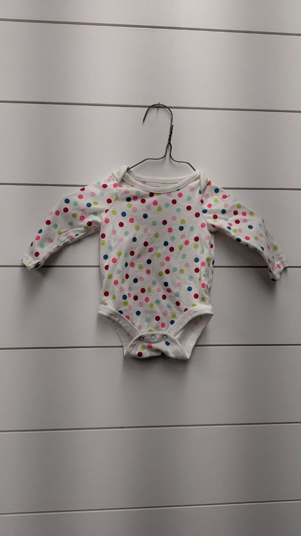 Cat & Jack Polka Dot Long Sleeve - NB
