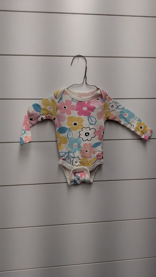 Gerber Floral Long Sleeve - NB