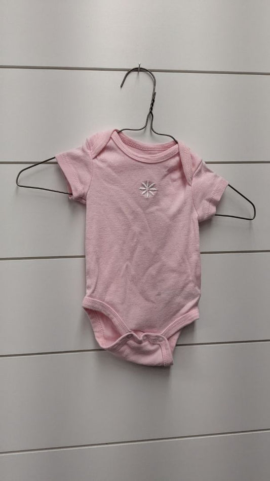 LITTLE ME Flower Short Sleeve - NB