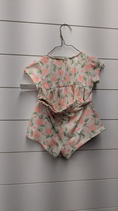 Wonder Nation Peach Outfit - 12mo