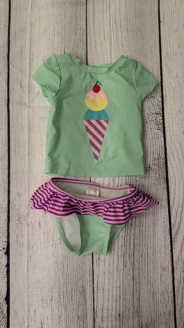 Cat & Jack Ice Cream Swimsuit - 12mo