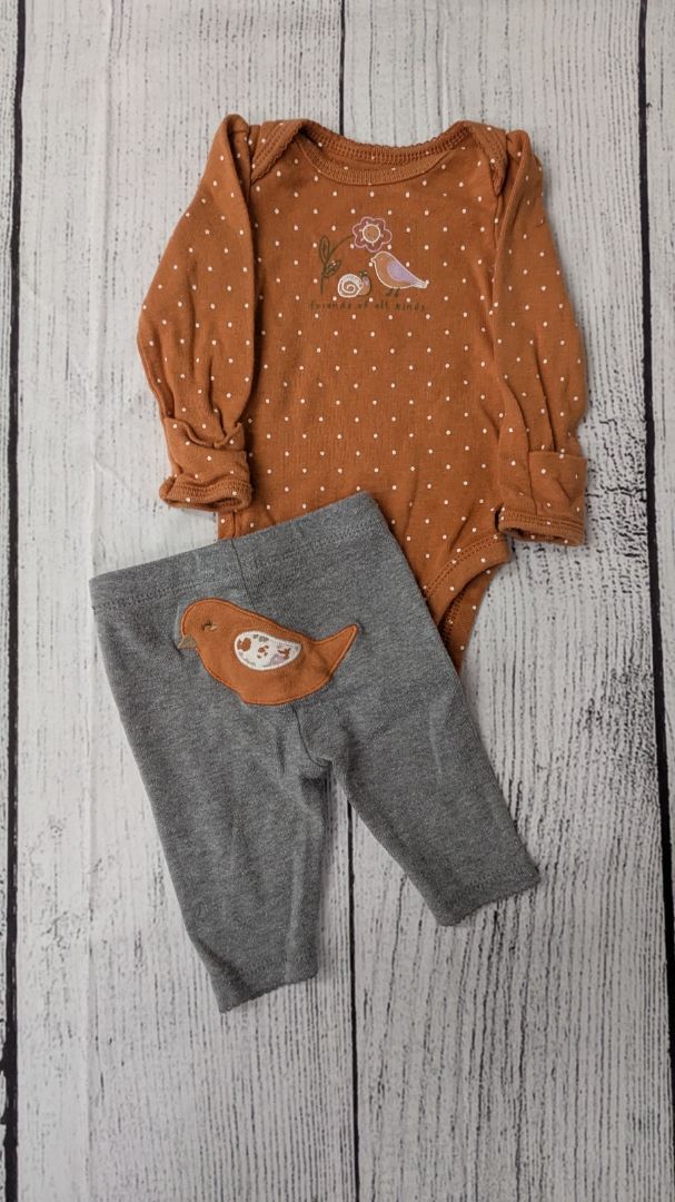 Carters Bird Outfit - NB