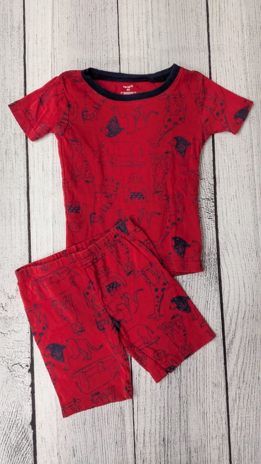 Carters Zoo Animal Pajama Set - 4t