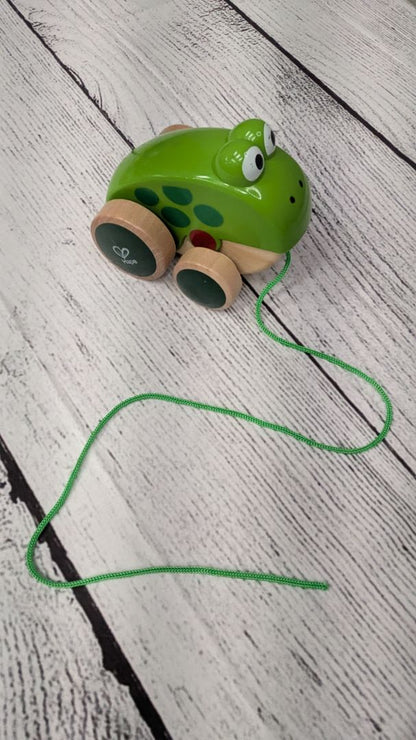 Hape Frog Walker Toy -