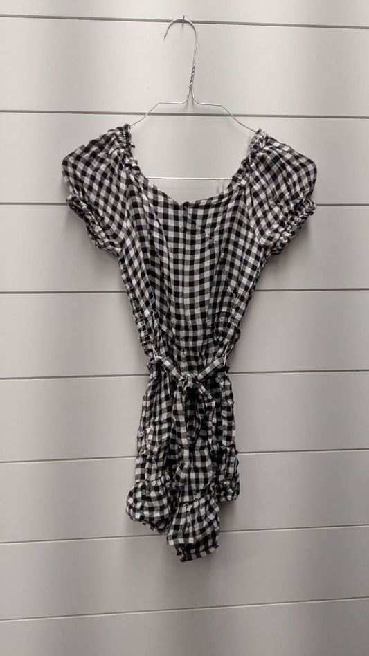 SO Plaid Romper - 7