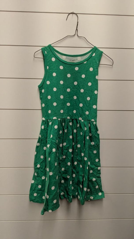 Carters Polka Dot Tank Dress - 7
