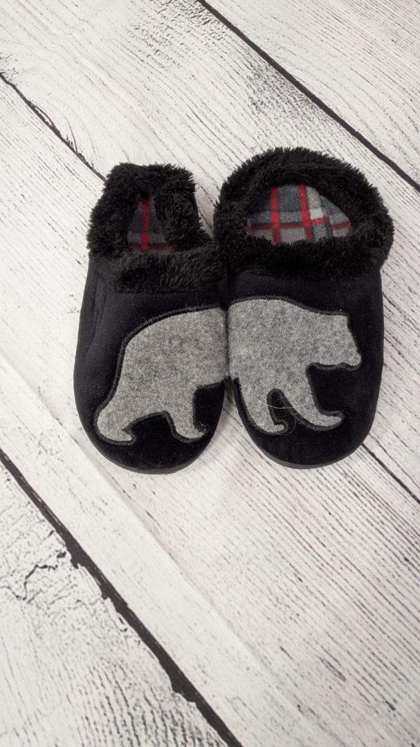 Wonder Nation Bear Slippers - 12
