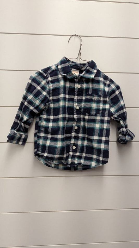Gymboree Long Sleeve Flannel - 24mo