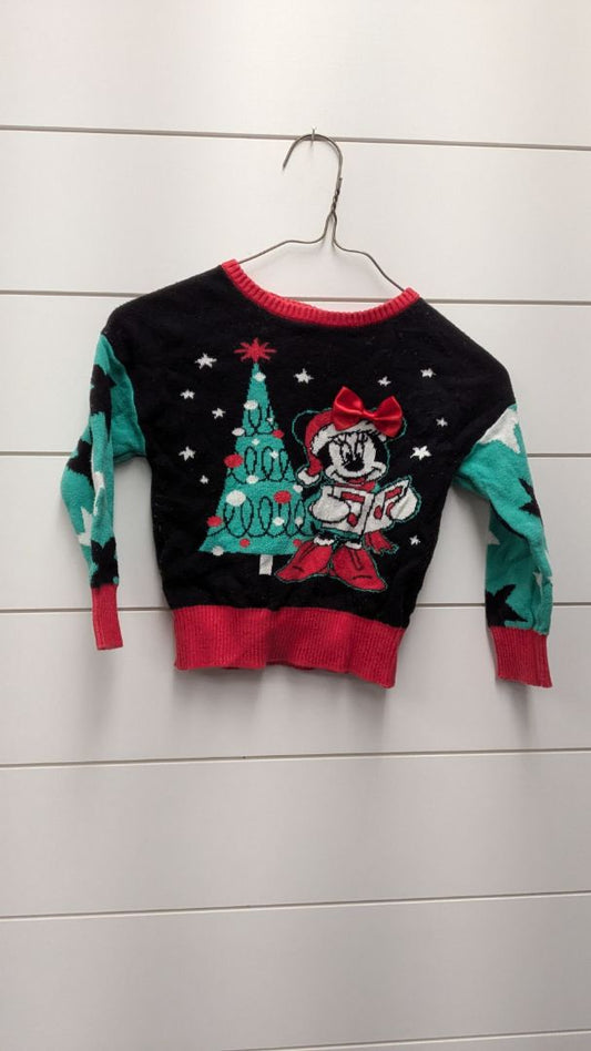 Disney Minnie Mouse Christmas Sweater - 18mo