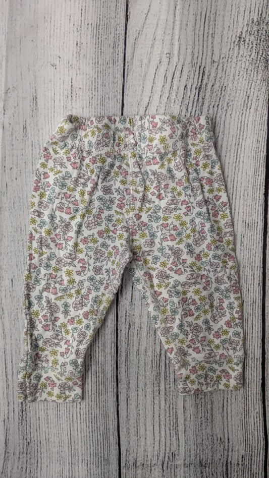 Carters Floral Pants - 6mo