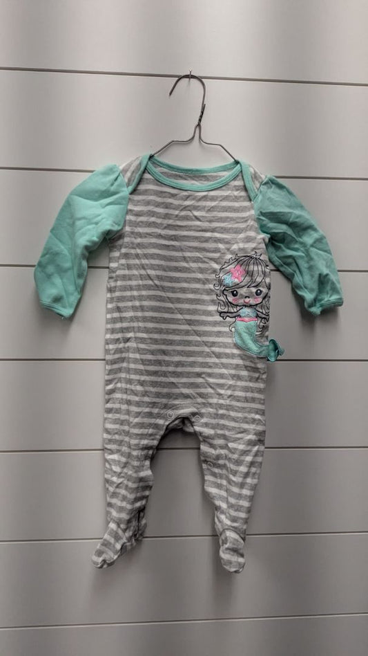 Wonder Nation Mermaid Pajamas - 9mo