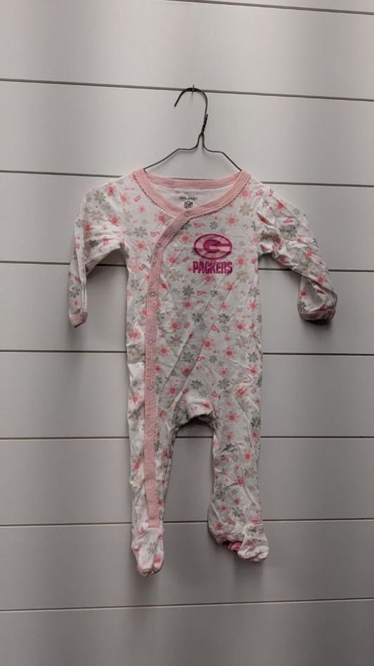 NFL Floral Packer Pajamas - 9mo