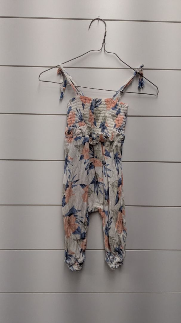 JESSICA SIMPSON Floral Tank Romper - 18mo