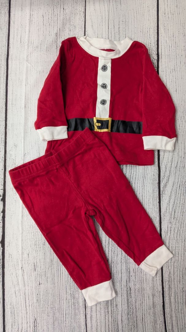 Carters Santa Pajama Set - 6mo