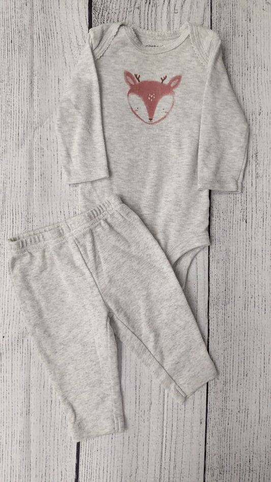 Carters Fox Outfit - 3mo