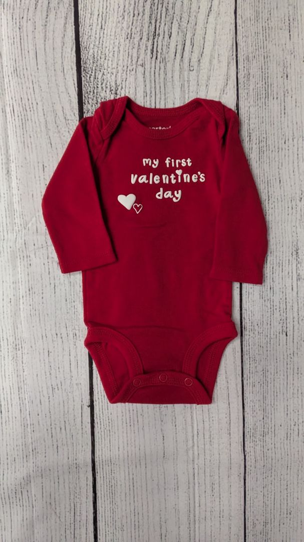 Carters Valentine's Day Long Sleeve - NB