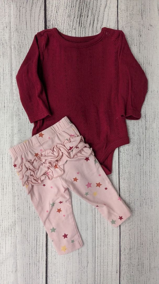 Garanimals Star Outfit - 3mo
