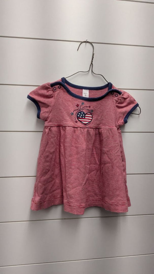Carters 4th of July Dress - 9mo