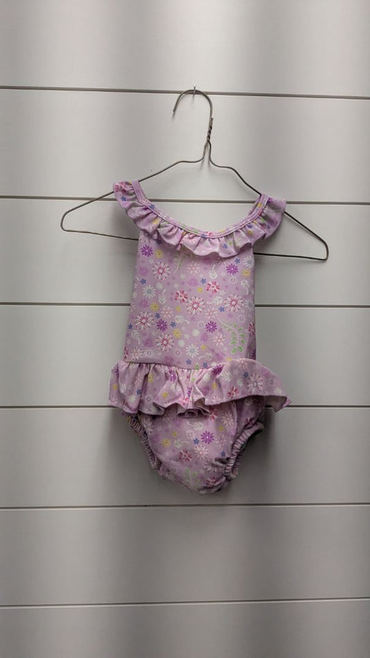 I Play Floral Swimsuit (Diaper Insert) - 12mo
